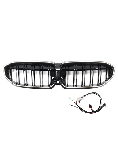 Griglia a doppio rene nera BMW Serie 3 G20 2019-2022 51138072085