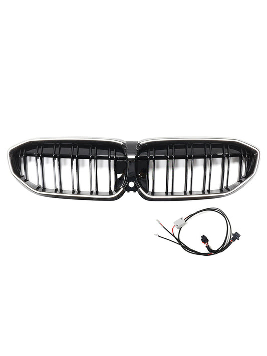 Griglia a doppio rene nera BMW Serie 3 G20 2019-2022 51138072085