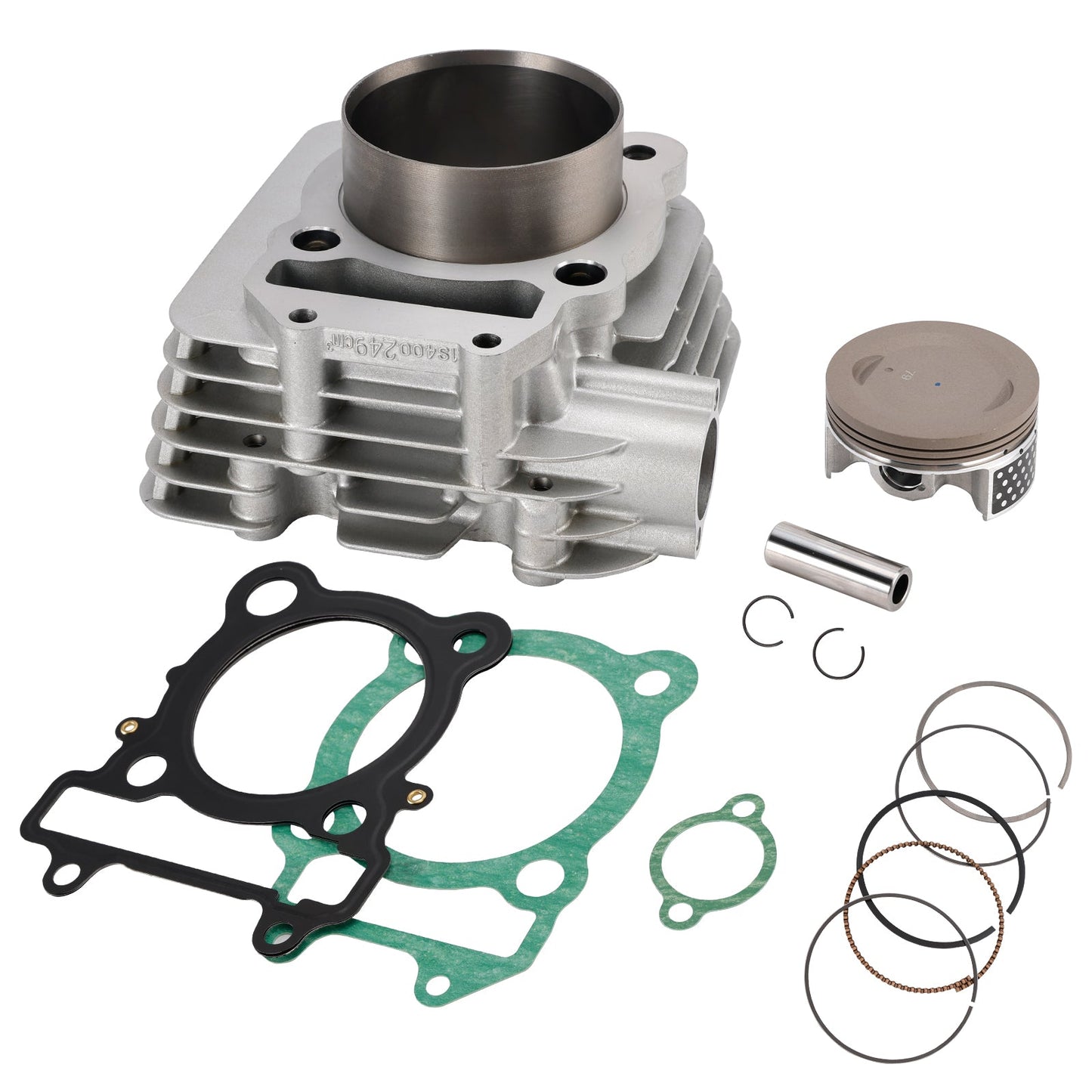 Kit guarnizioni pistone cilindro Jug Barrrel Yamaha RAPTOR 250 YFM250R 2008-2013 300CC 4D3-11311-01 Generico
