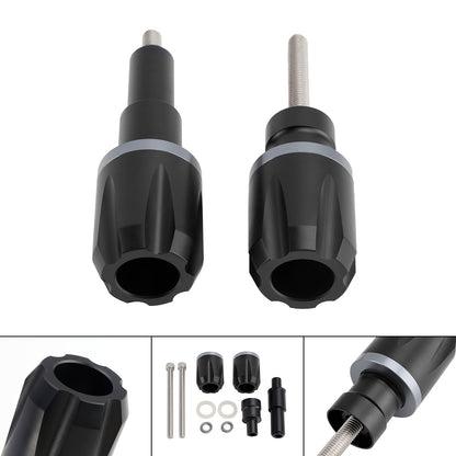 Protezioni telaio antiurto CNC blu e nere per BMW F900R F750GS F850GS 2019-2023