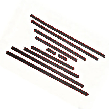 Modanature laterali della carrozzeria in fibra di carbonio a secco per Mercedes-Benz Classe G W464 W465 (2019-2026)