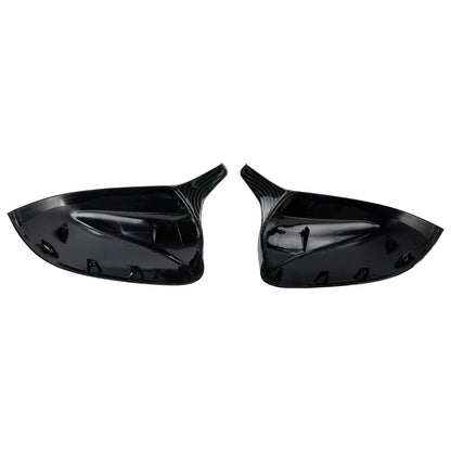 Copri specchietti retrovisori esterni in fibra di carbonio lucida per BMW x3/x4/ix3 2018-2022, 2 pezzi