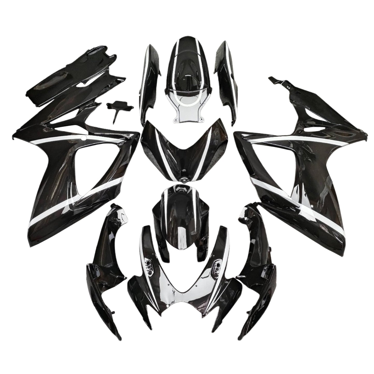 Kit carenatura iniezione plastica ABS per Suzuki GSXR 600/750 2006-2007 K6