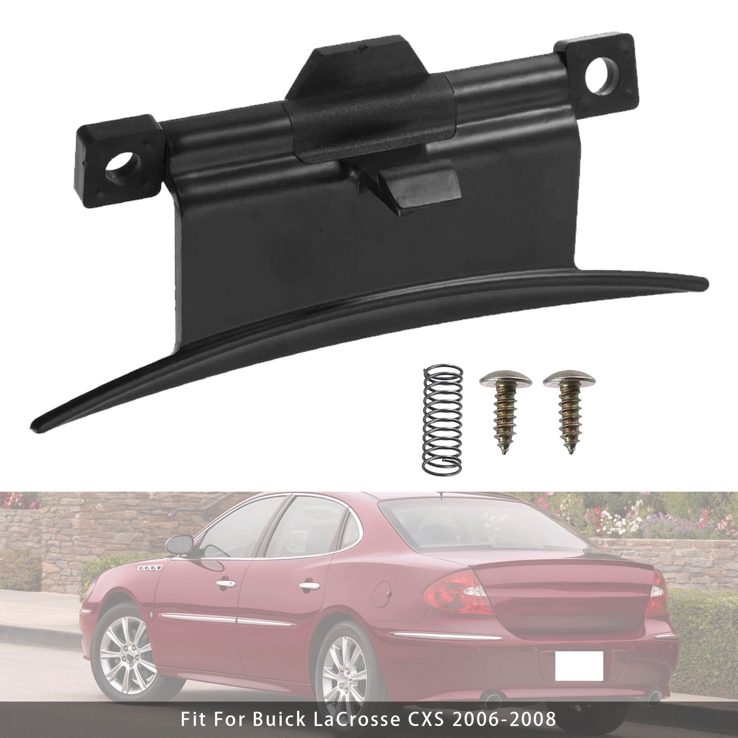 Chiusura del coperchio del bracciolo della console centrale nera per Chevy Impala 2006-2013 19124205