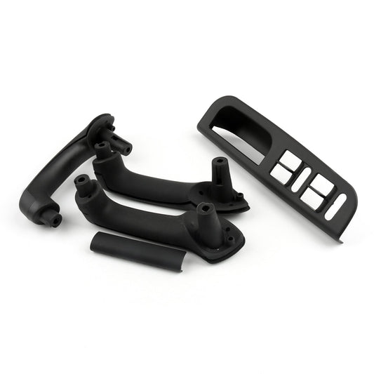 Rivestimento per maniglia interna porta nera per VW Passat Jetta Golf MK4 1998-2004