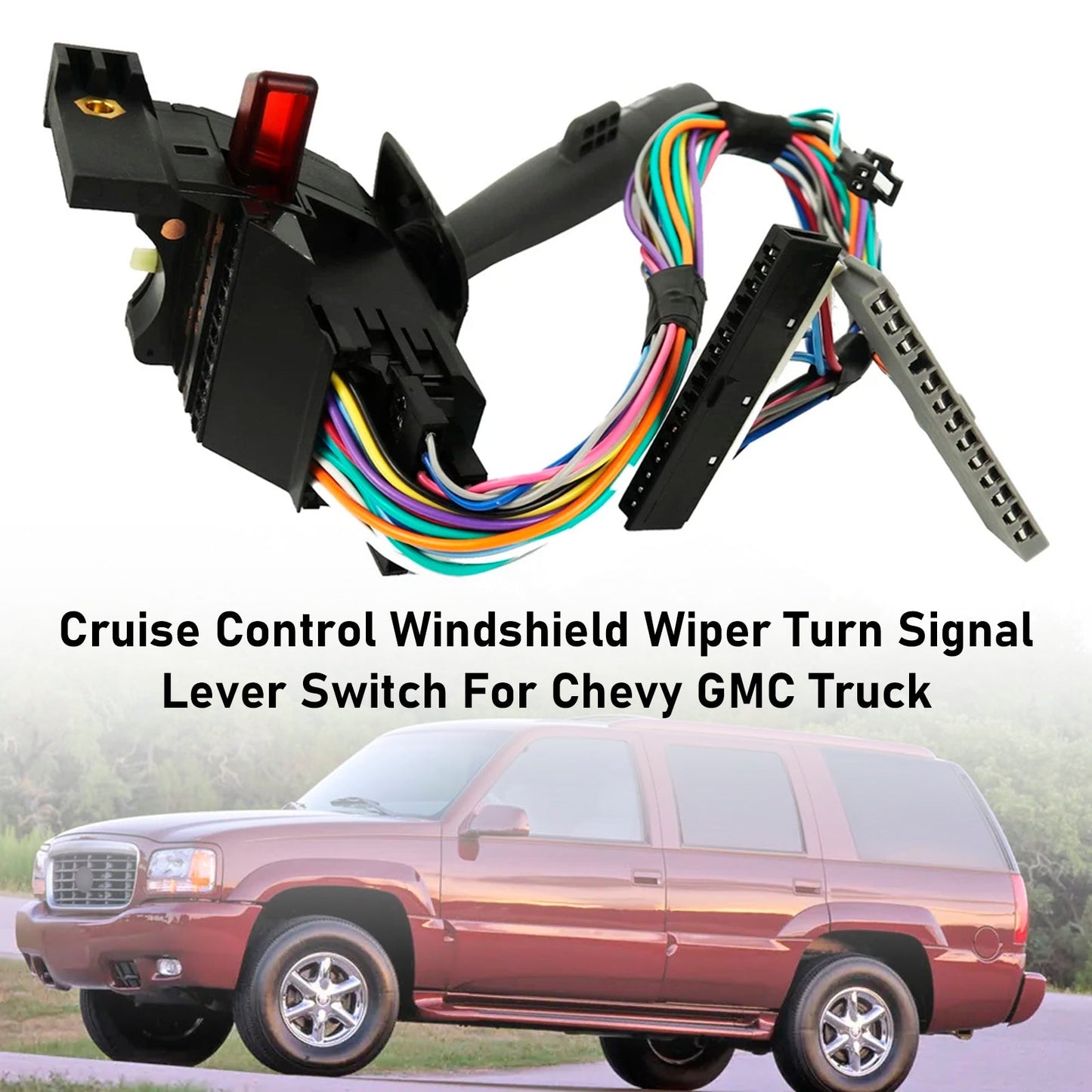 Leva del cruise control, tergicristalli e indicatori di direzione per camion Chevy GMC
