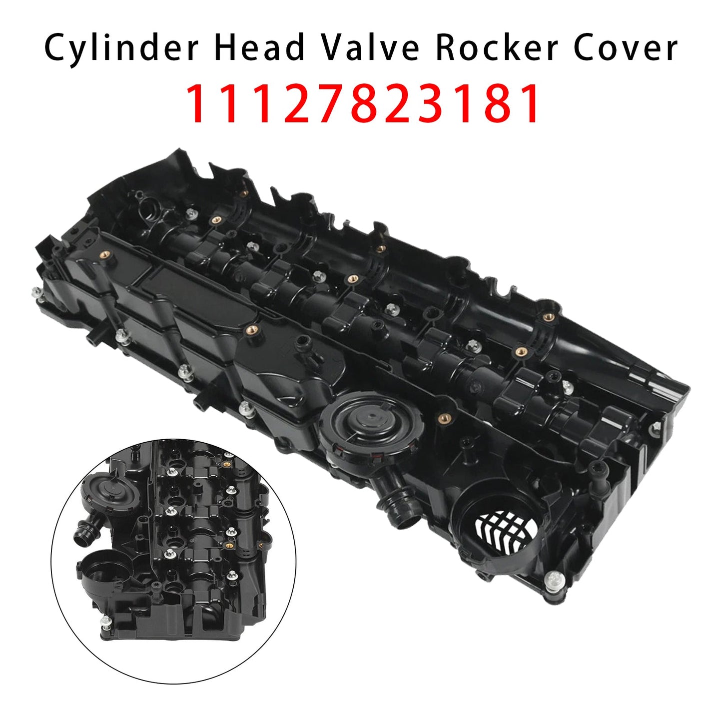 11128515745 Per BMW E91 325d 330d xDrive Coperchio bilanciere valvola testata cilindro