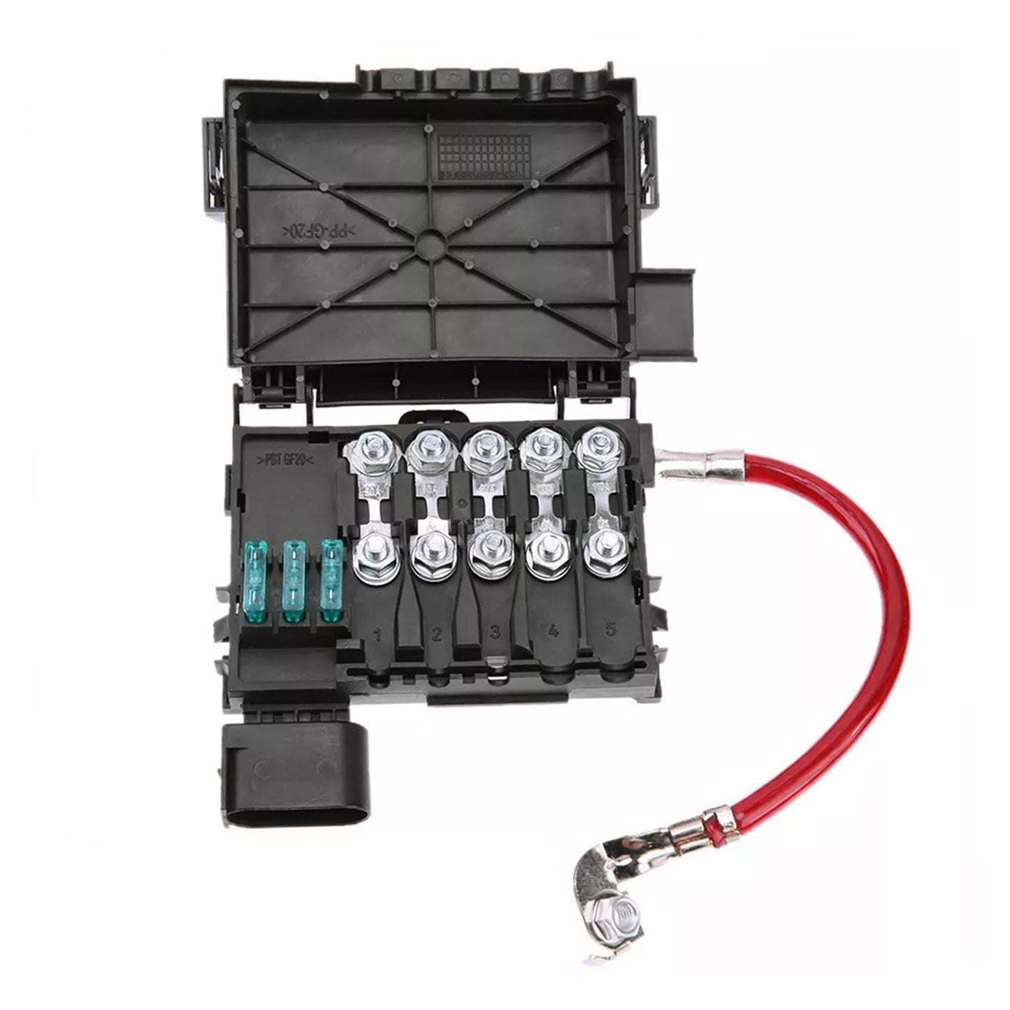 Terminale della batteria della scatola dei fusibili 1J0937550A per VW Jetta Golf Mk4 Beetle 1999-2004