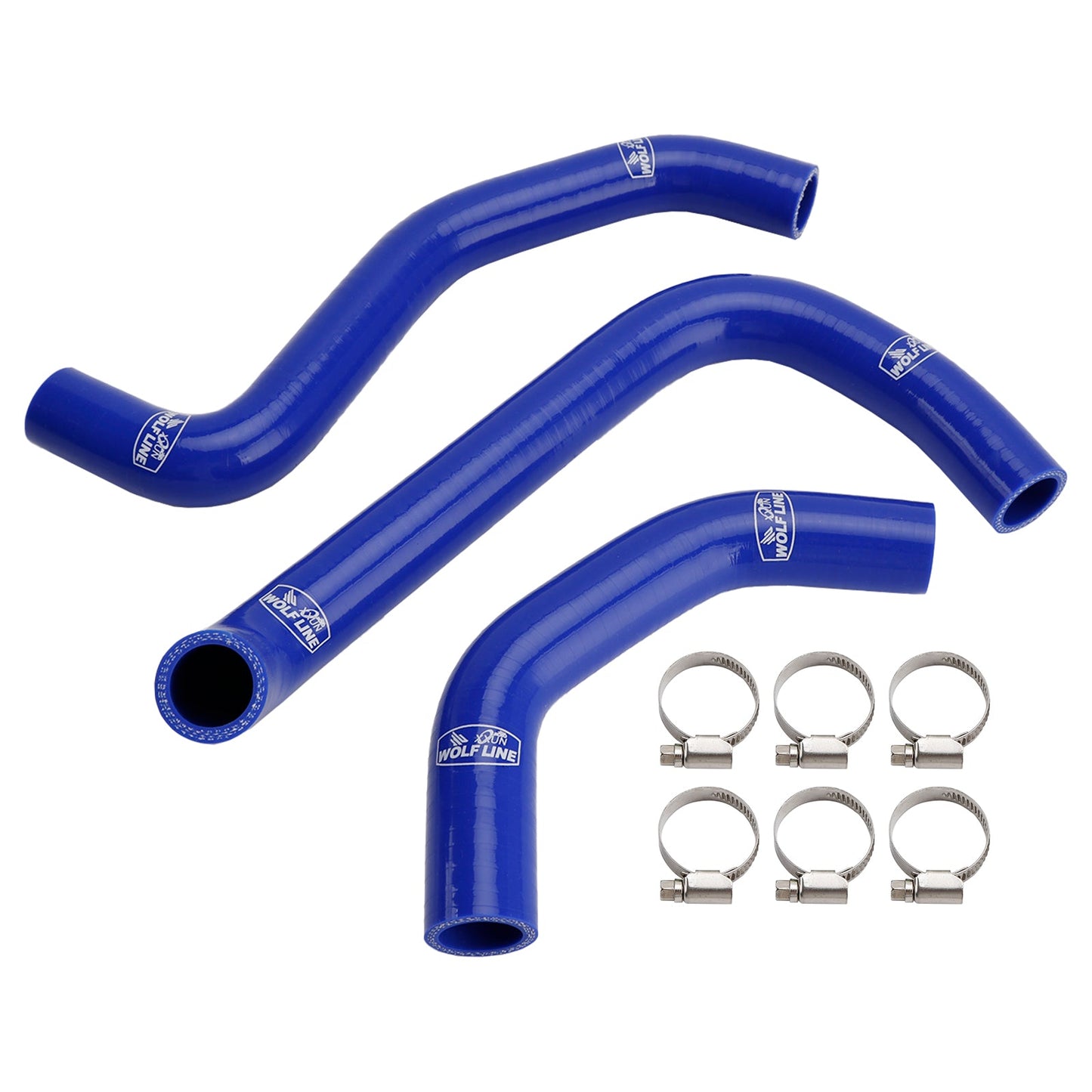 Tubo flessibile del liquido di raffreddamento del radiatore in silicone Kawasaki ZX10R ZX-10RR 2021-2025