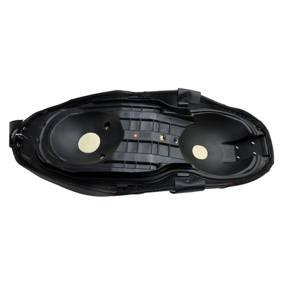 Sella passeggero completa per pilota Yamaha X-Max 300 2023-2025 con cuscino rosso