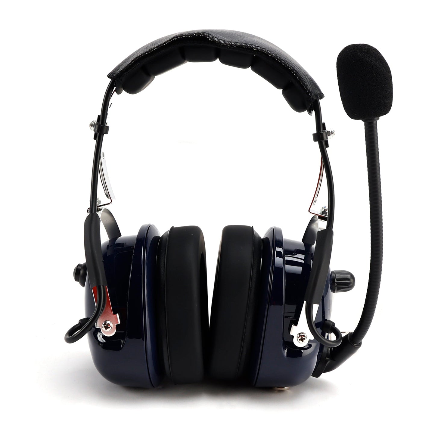 Cuffie antirumore per piloti con connettori GA da 6,3/5,2 mm, universali per aeromobili.