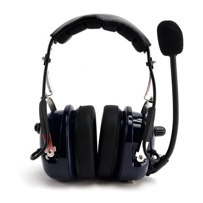 Cuffie antirumore per piloti con connettori GA da 6,3/5,2 mm, universali per aeromobili.