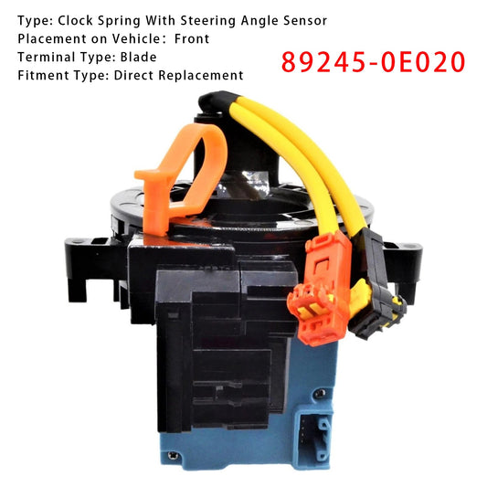 Molla dell'orologio con sensore dell'angolo di sterzata per Toyota Sienna 2011-2018 89245-0E020