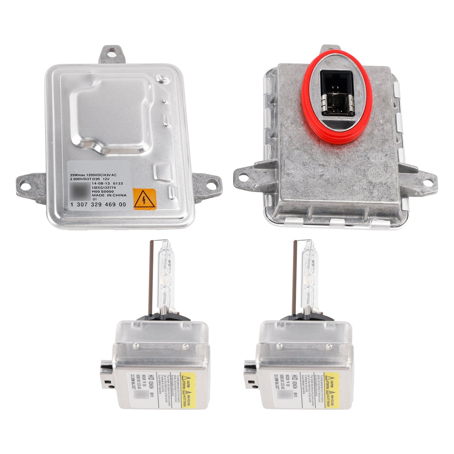 Kit di unità di controllo HID con ballast allo xeno + lampadine D3S per Jeep Cherokee 2014-2018
