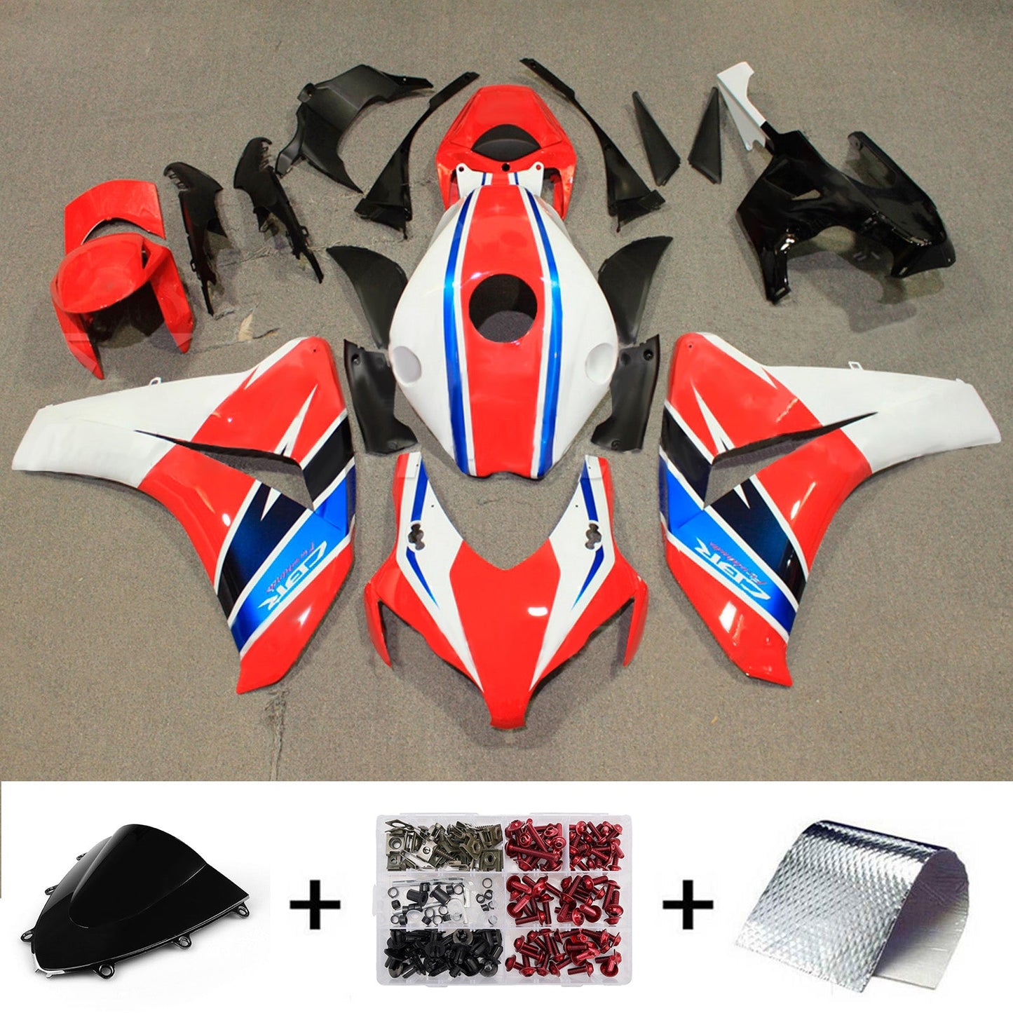 Kit di carene in plastica ABS stampate a iniezione per Honda CBR1000RR 2008-2011