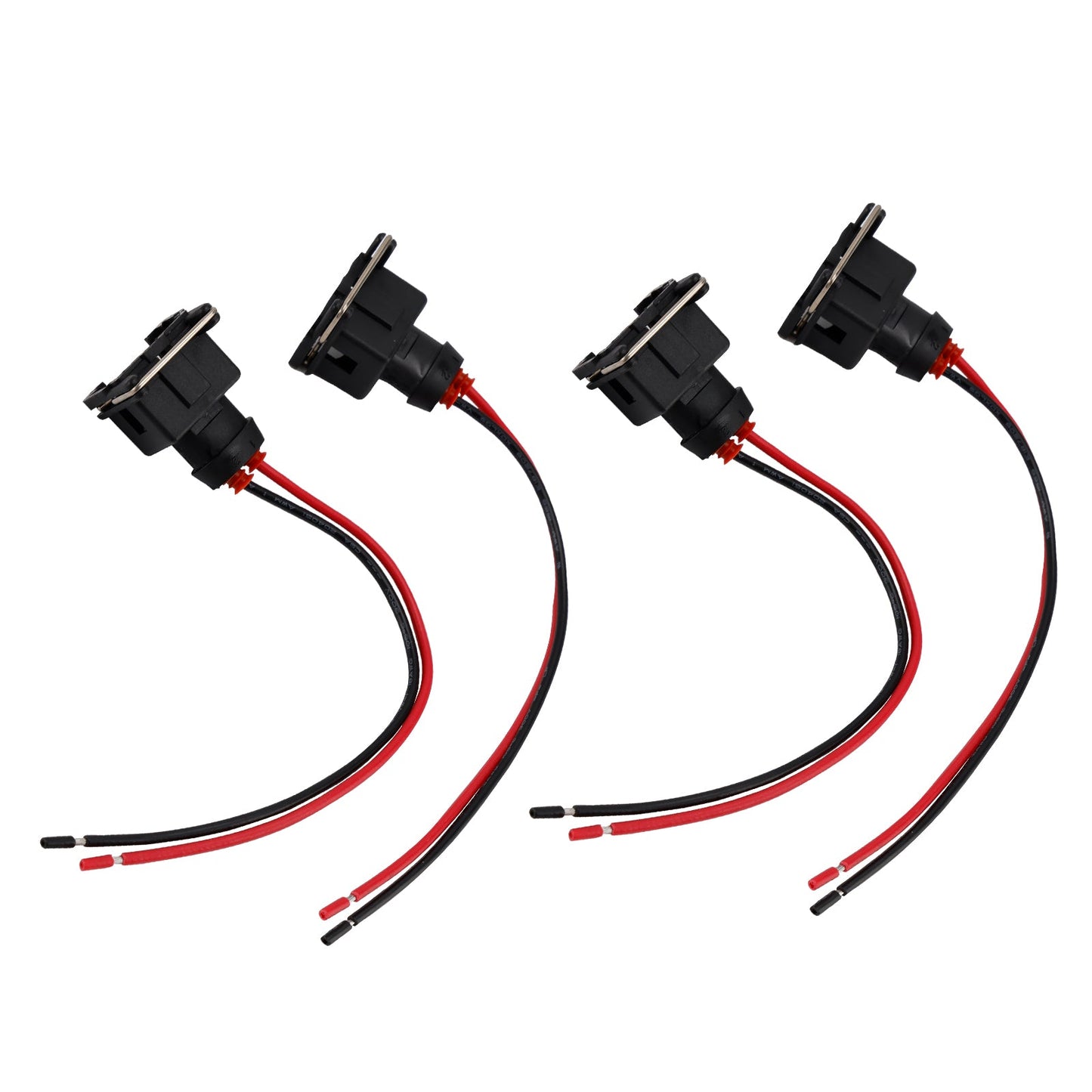 4-EV1 Connettore per iniettore di carburante, clip a treccia, sgancio rapido, adatto per Daewoo