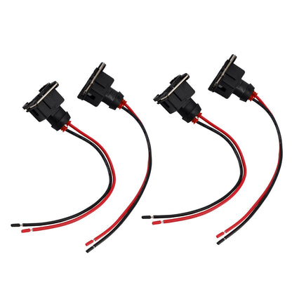 4-EV1 Connettore per iniettore di carburante, clip a treccia, sgancio rapido, adatto per Daewoo