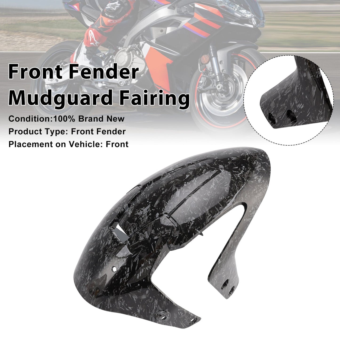Carenatura parafango anteriore Aprilia RS457 RS 457 2024-2025