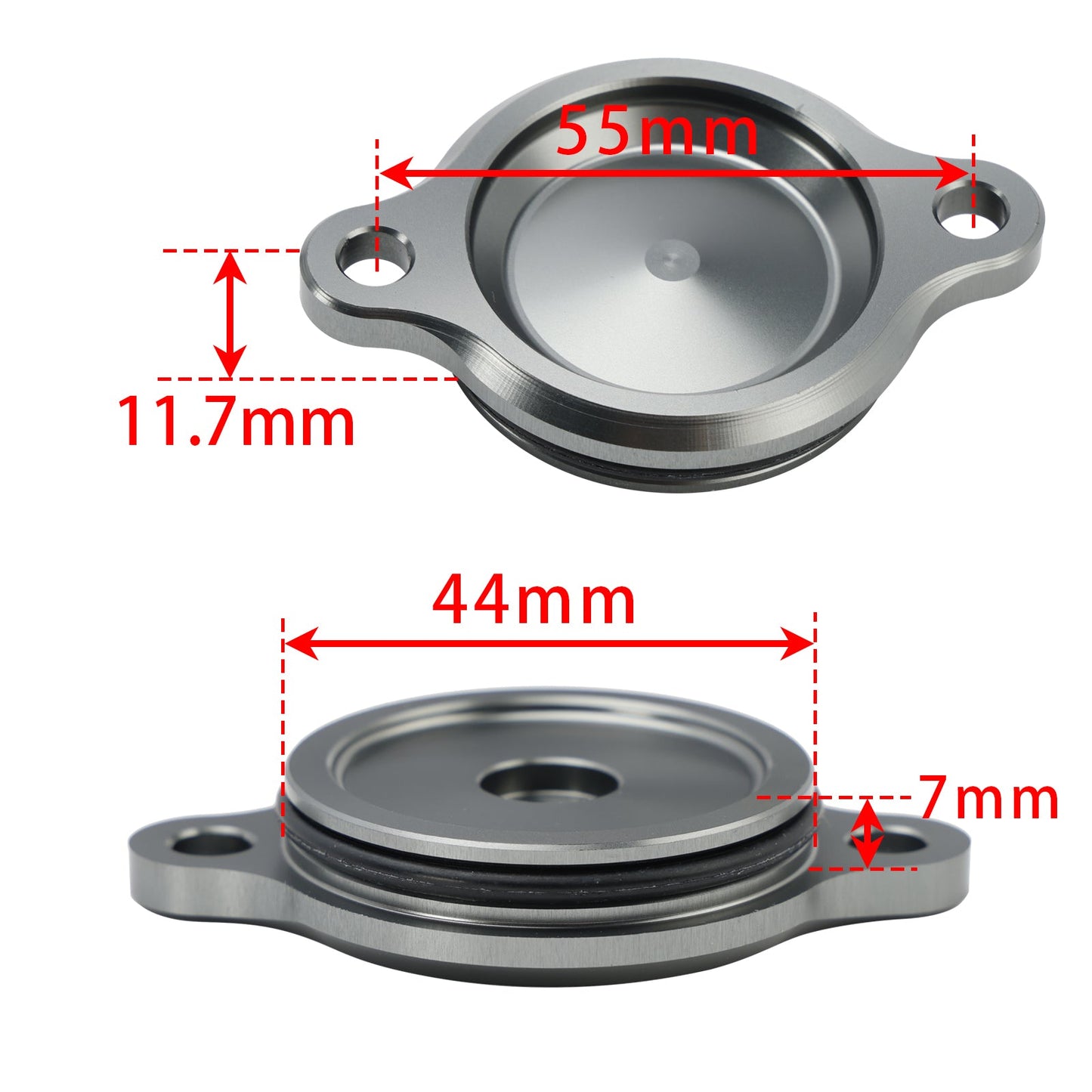 Honda Grom MSX125 (JC92) ST125 Dax Z125 Monkey CNC Copertura filtro olio ALU