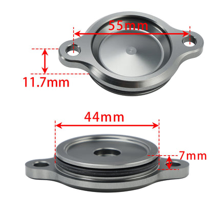 Honda Grom MSX125 (JC92) ST125 Dax Z125 Monkey CNC Copertura filtro olio ALU
