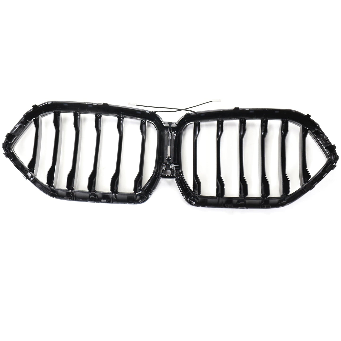 Griglia paraurti anteriore nera BMW X6 G06 M50i 2020-2022 con foro per telecamera