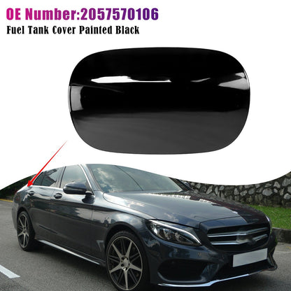 Coperchio serbatoio carburante verniciato nero 2057570106 per Mercedes-Benz W205 C300 C350 2015-2018