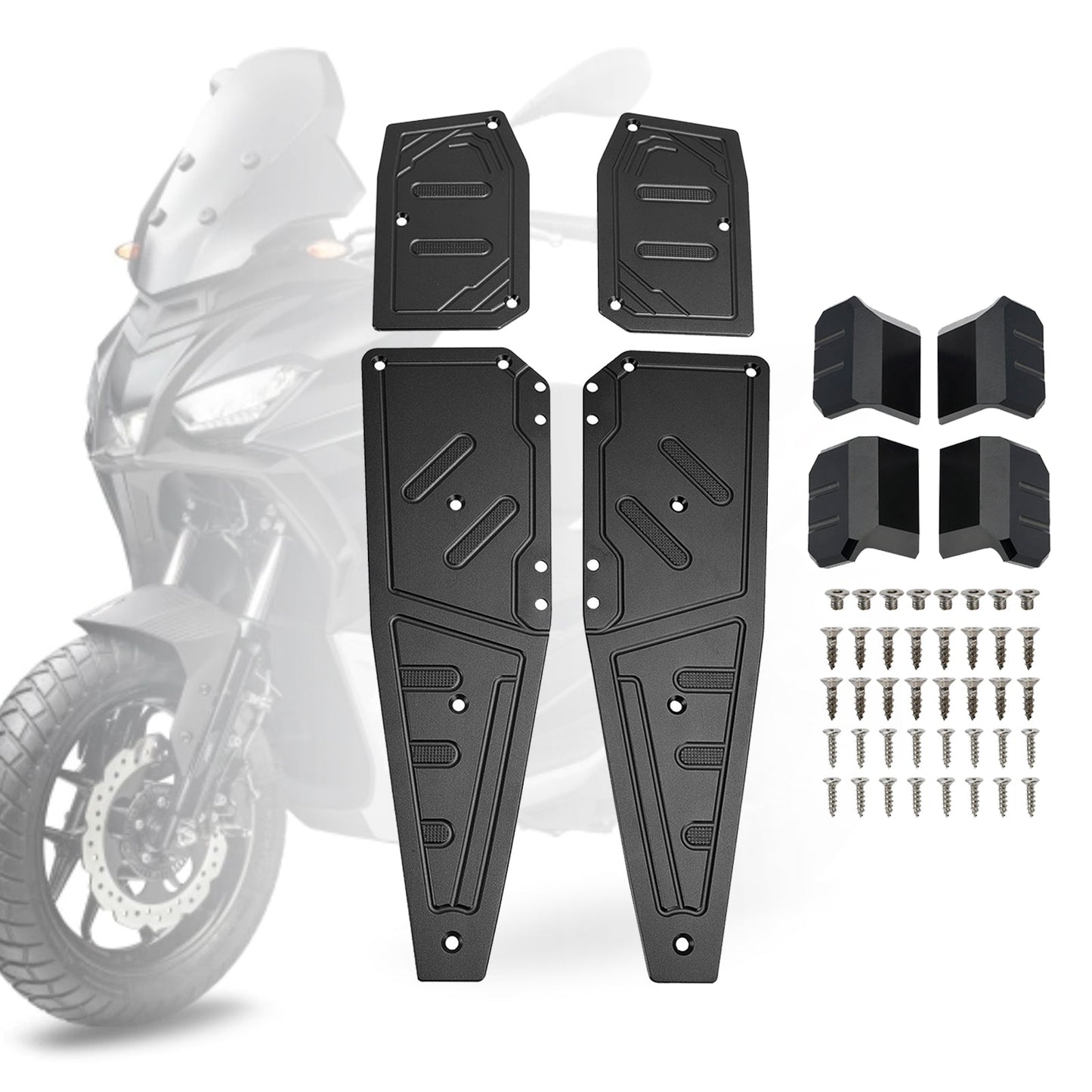 Parabrezza parabrezza adatto per MOTO GUZZI V7 Classic 2016-2023 V9 Bobber 2018-23