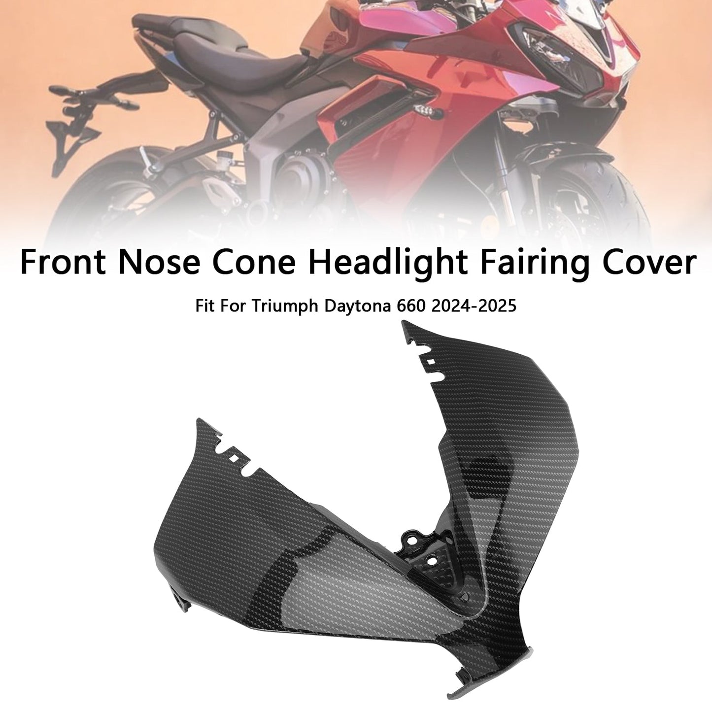 Copertura del faro anteriore Daytona 660 2024-2025