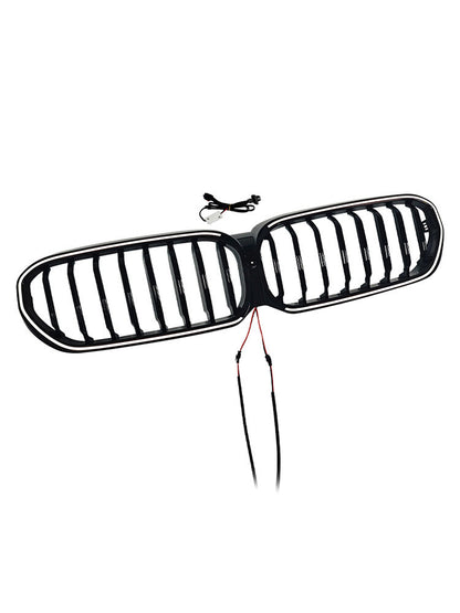 Griglia anteriore a doppio rene nera lucida per BMW Serie 5 G30 G38 2021-2024