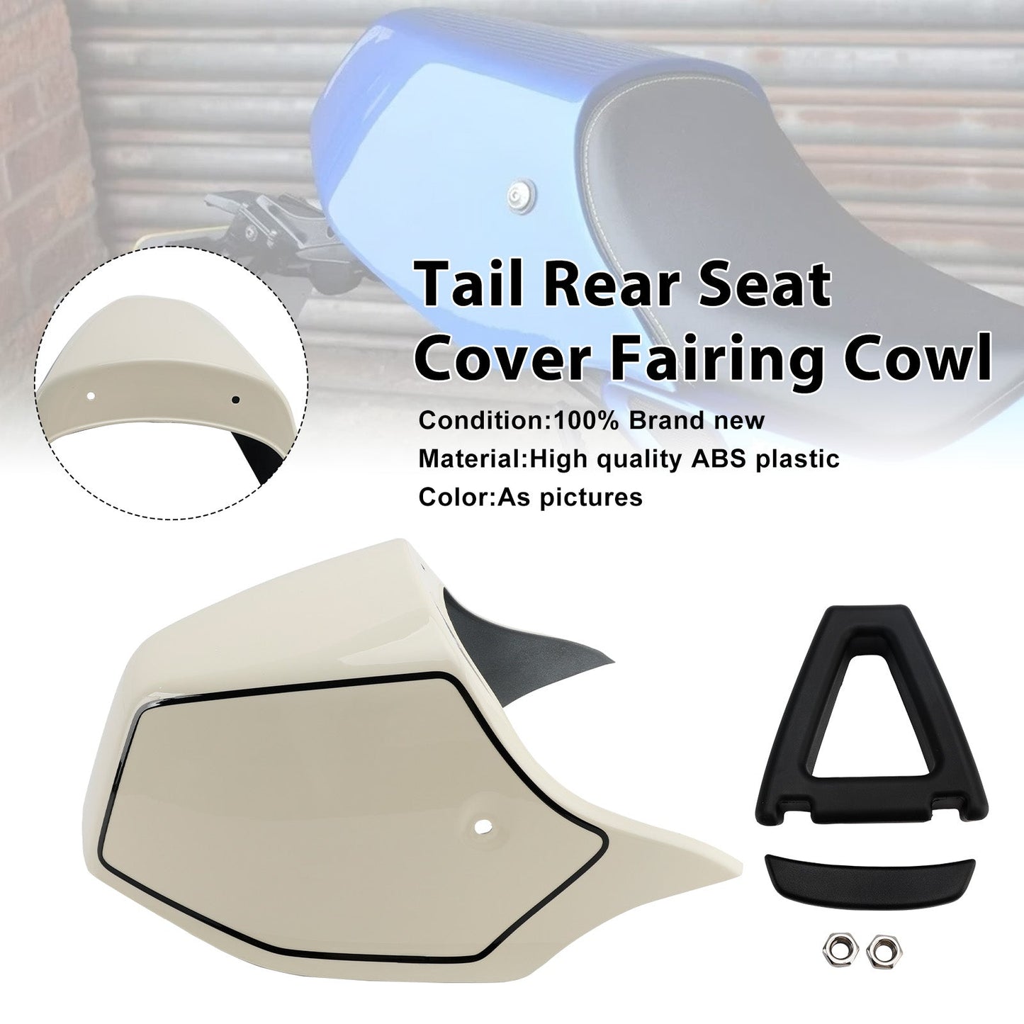 Copertura per carenatura del sedile del passeggero posteriore Yamaha XSR900 2022-2025