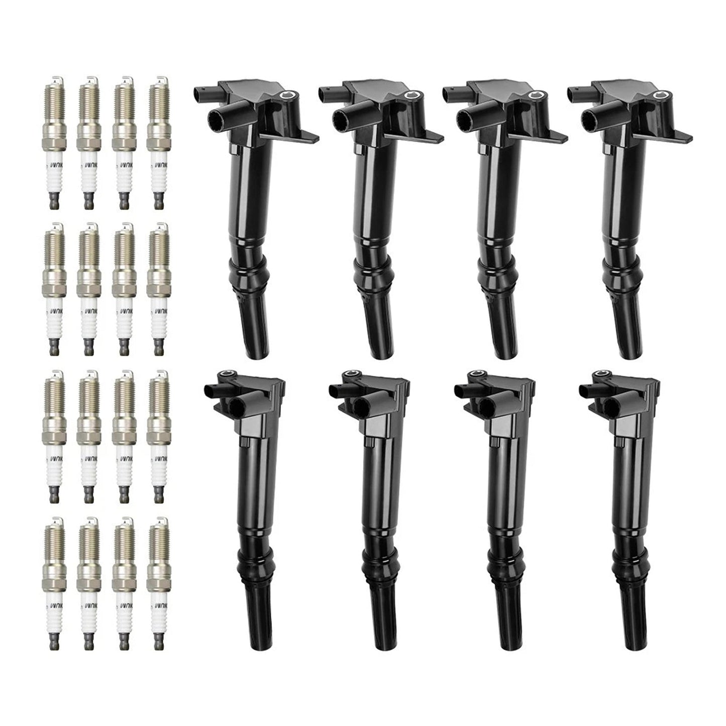 8 Bobine di accensione + 16 Candele + 8 Fili UF834 UF865 Per Ford F-250 F-350 E-450
