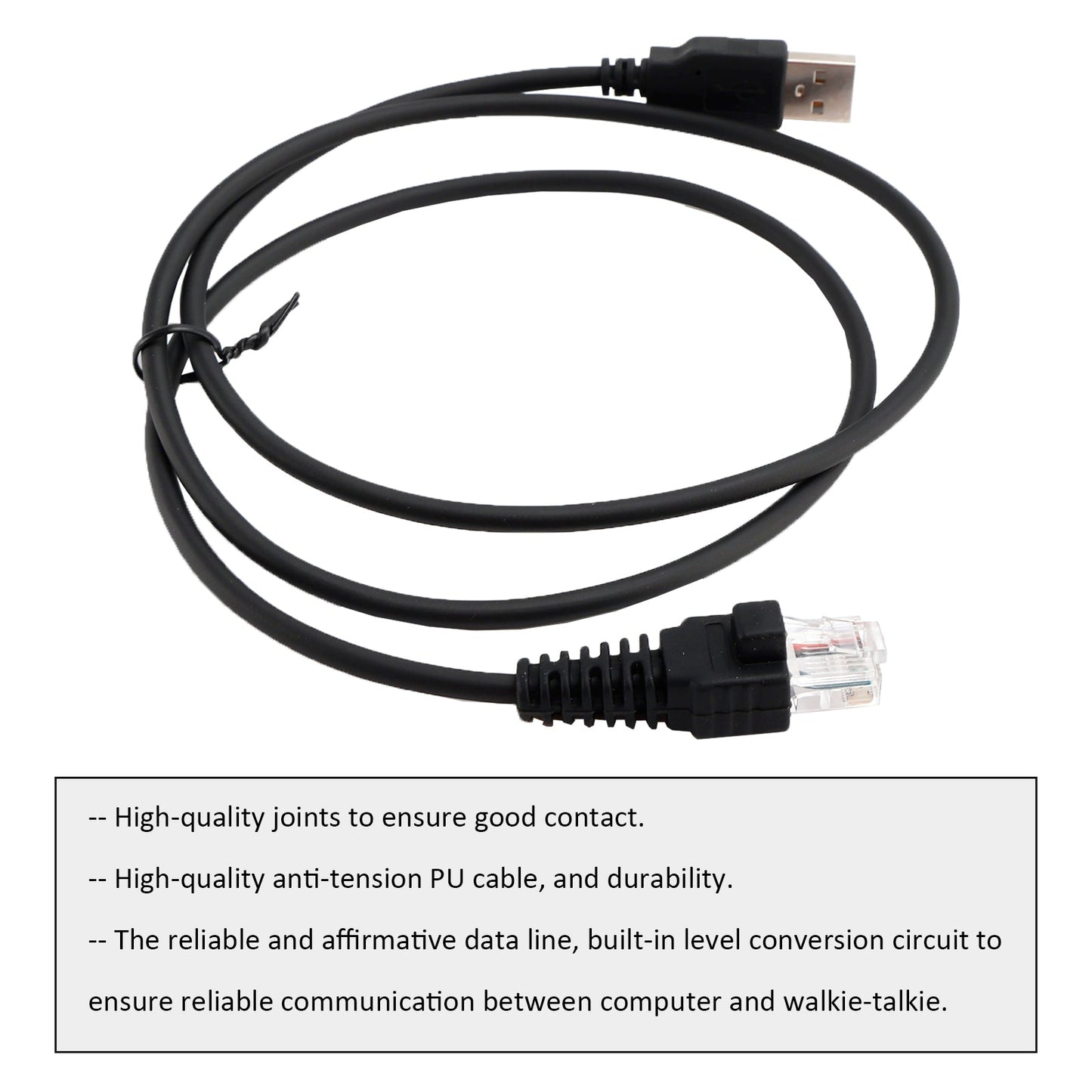 Per DEM400 DM1400 DM1600 DM2400 DM2600 CM200D Cavo di programmazione USB PMKN4010-USB