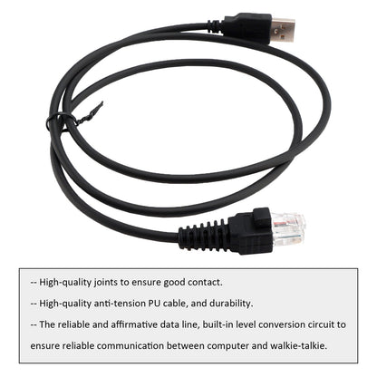 Per DEM400 DM1400 DM1600 DM2400 DM2600 CM200D Cavo di programmazione USB PMKN4010-USB