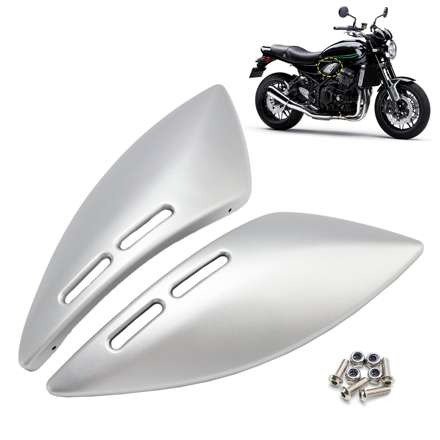 Carenatura laterale del pannello del serbatoio del gas Kawasaki Z900RS 2018-2024