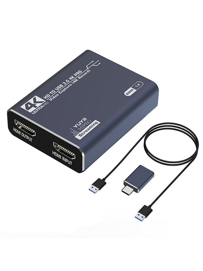 Scheda di acquisizione HDMI Video 4K Live Set-Top Box Registrazione Acquisizione audio
