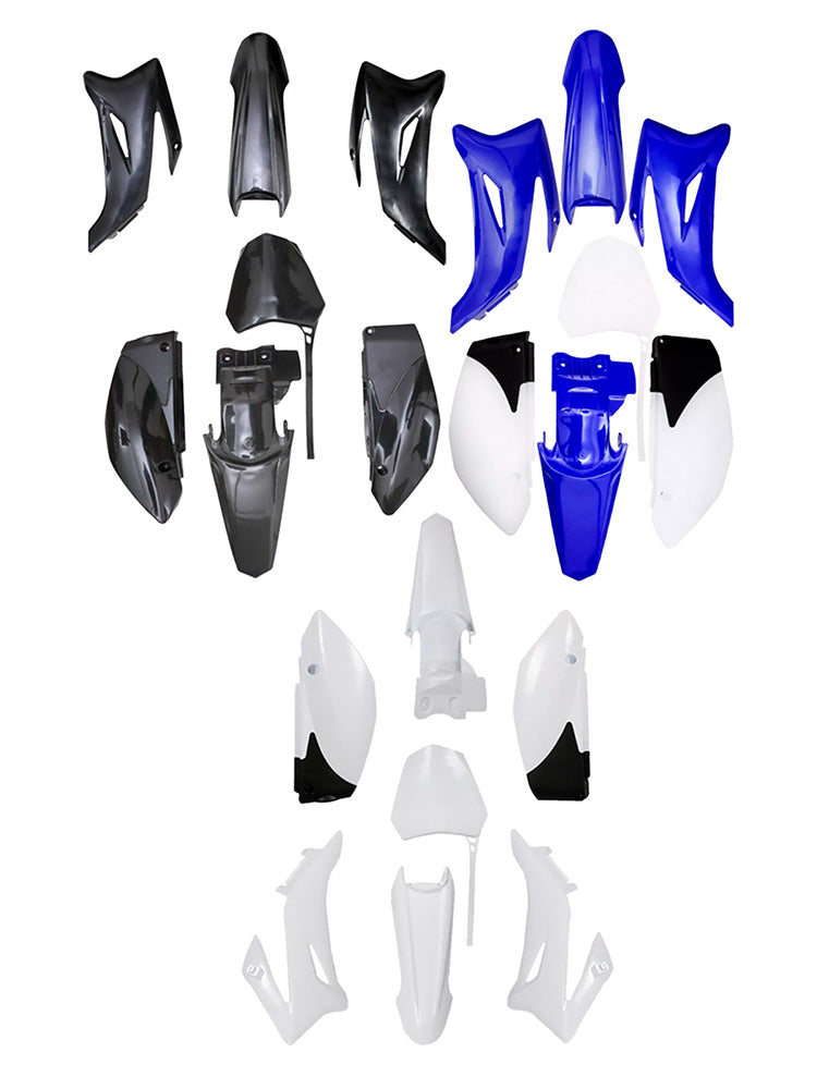 Kit plastiche per carrozzeria Yamaha TTR110 2008-2022 DIRT BIKE, carenatura parafango