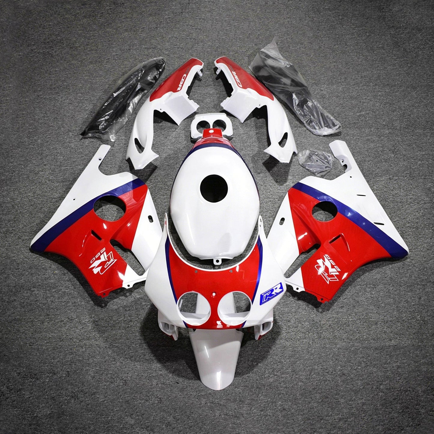 Kit di carene in plastica ABS stampate a iniezione per Honda CBR250RR MC22 1990-1998