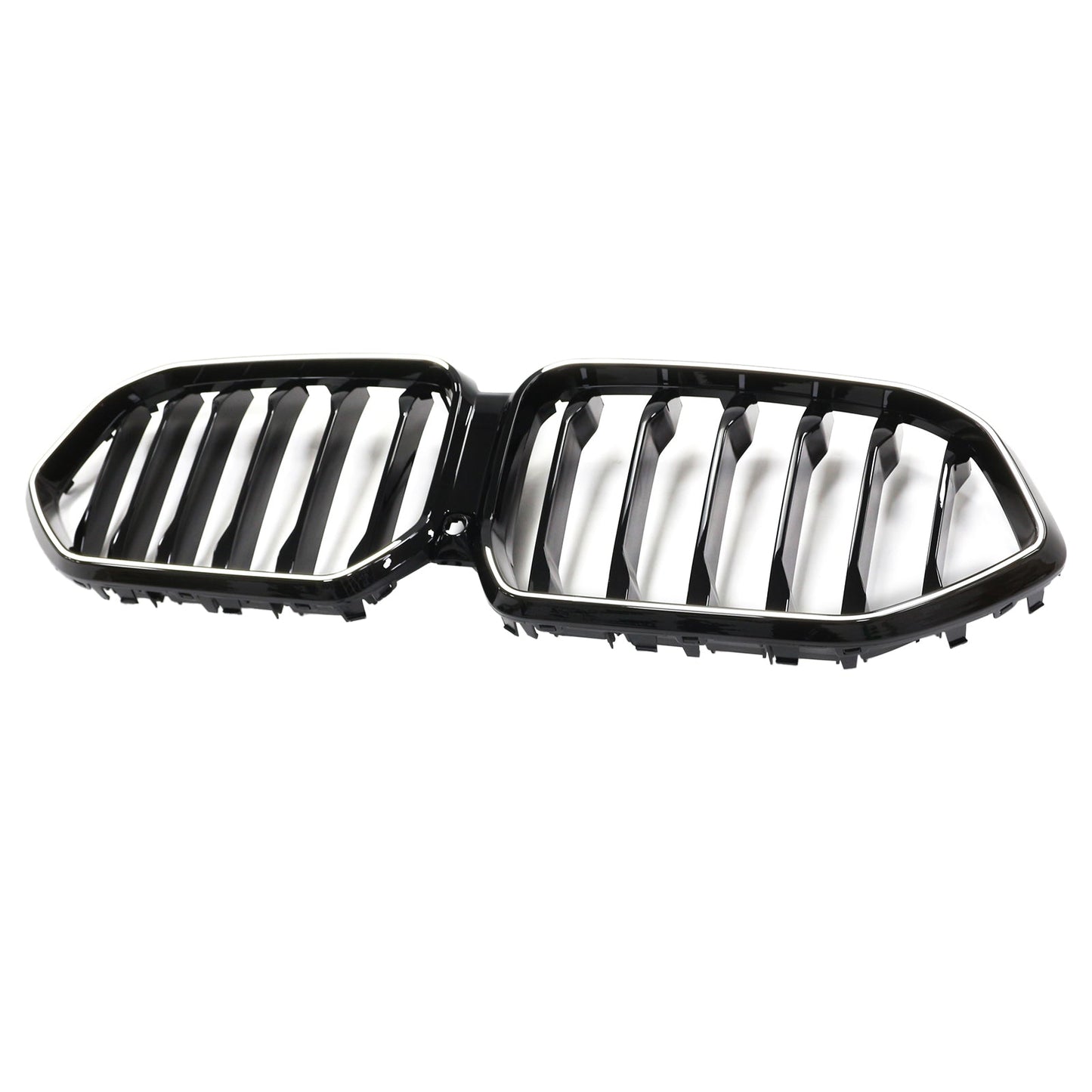 Griglia paraurti anteriore nera BMW X6 G06 M50i 2020-2022 con foro per telecamera