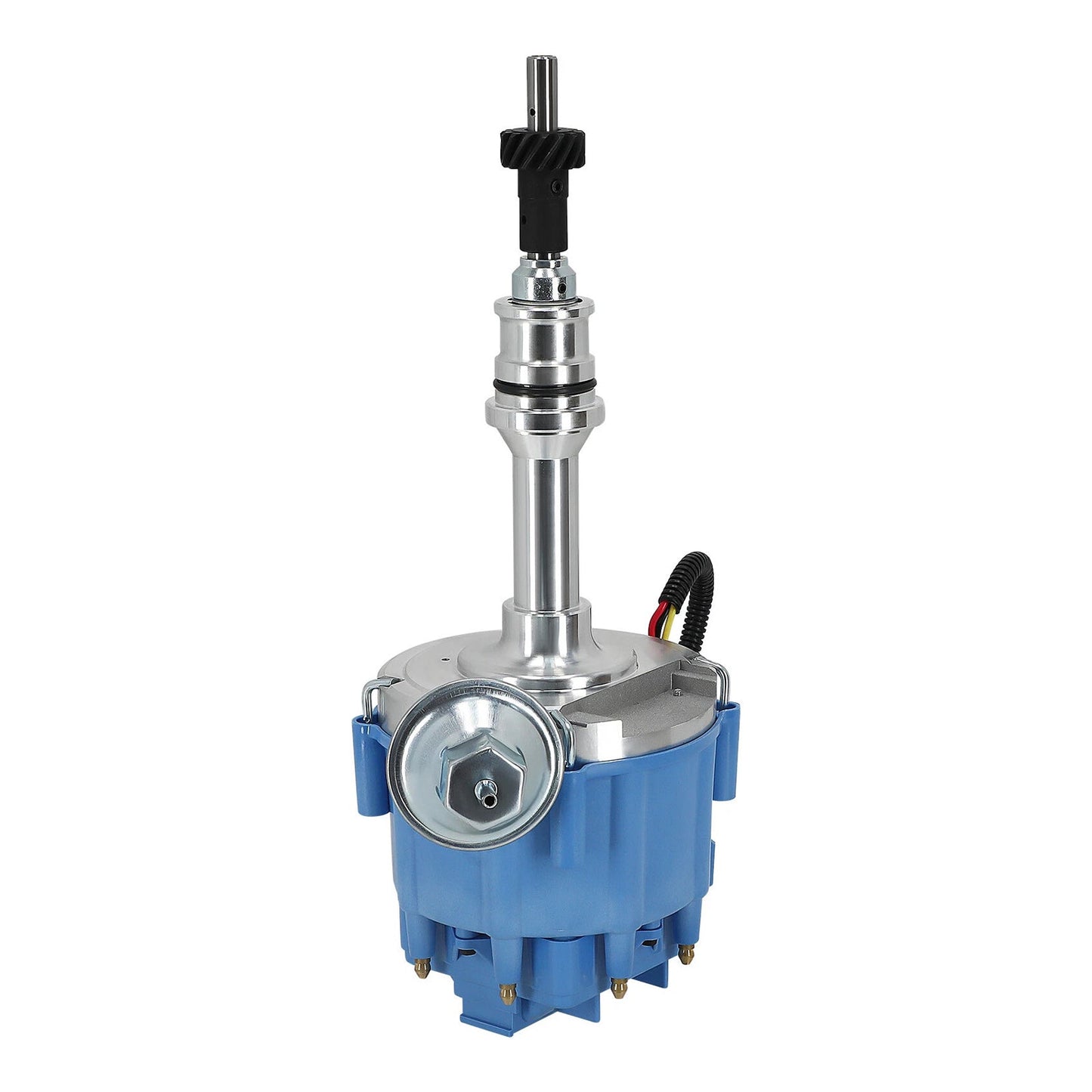 Distributore di accensione con tappo blu per motore Ford Windsor 221 260 289 302 V8 con bobina da 65K 1030213