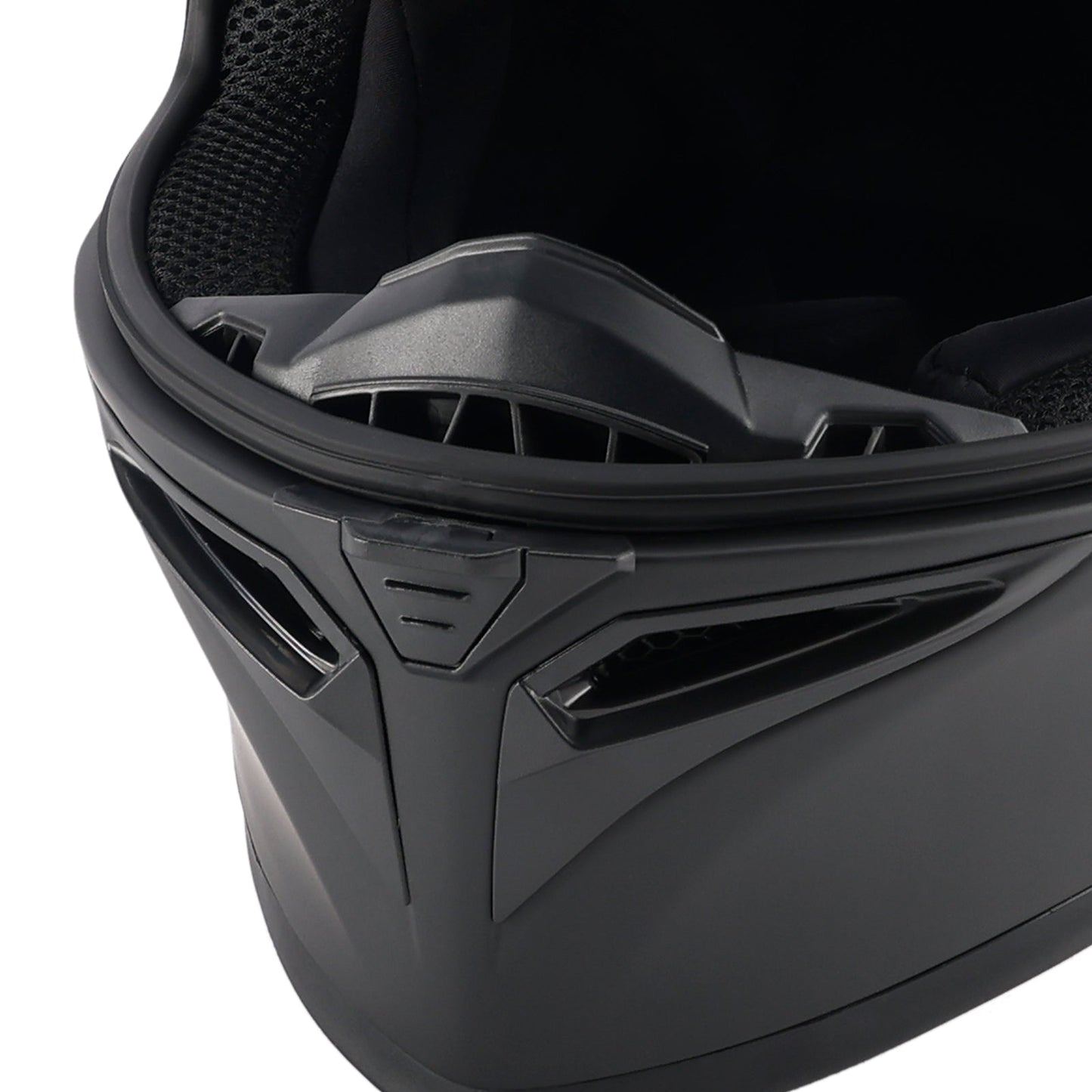 Casco da moto DOT per adulti Street Integrale Arancione Nero opaco