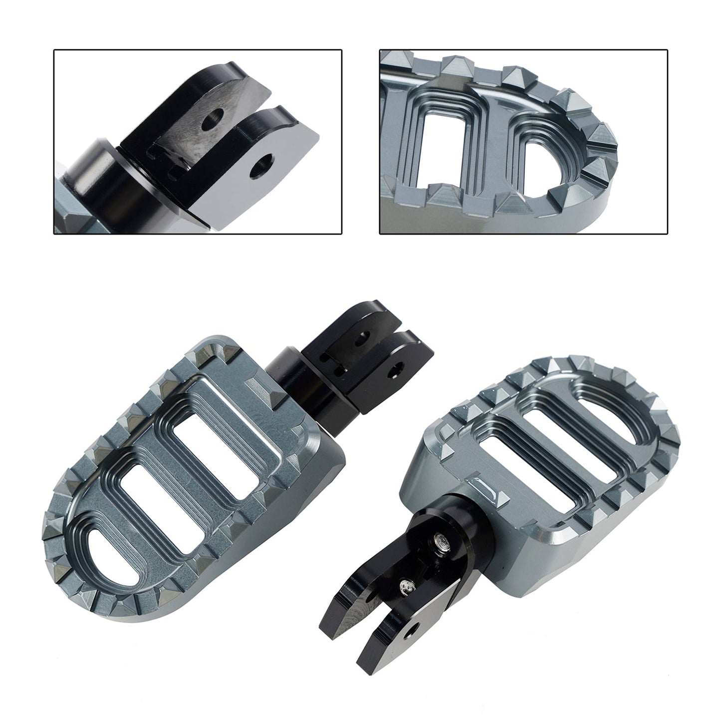 Pedane anteriori pedane adatte per Moto Guzzi V100 Mandello/STELVIO/V7 850