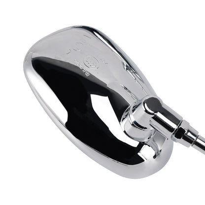 Set di 2 specchietti retrovisori cromati per Honda VTX1300S 2003-2007 VTX1800C 2002-2006