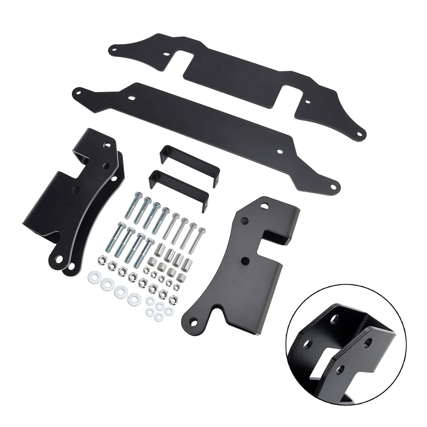 Kit di sollevamento anteriore e posteriore da 3-5"" per Polaris RZR XP 4 1000 (compatibile con pneumatici fino a 33-5""), 2014-2023.