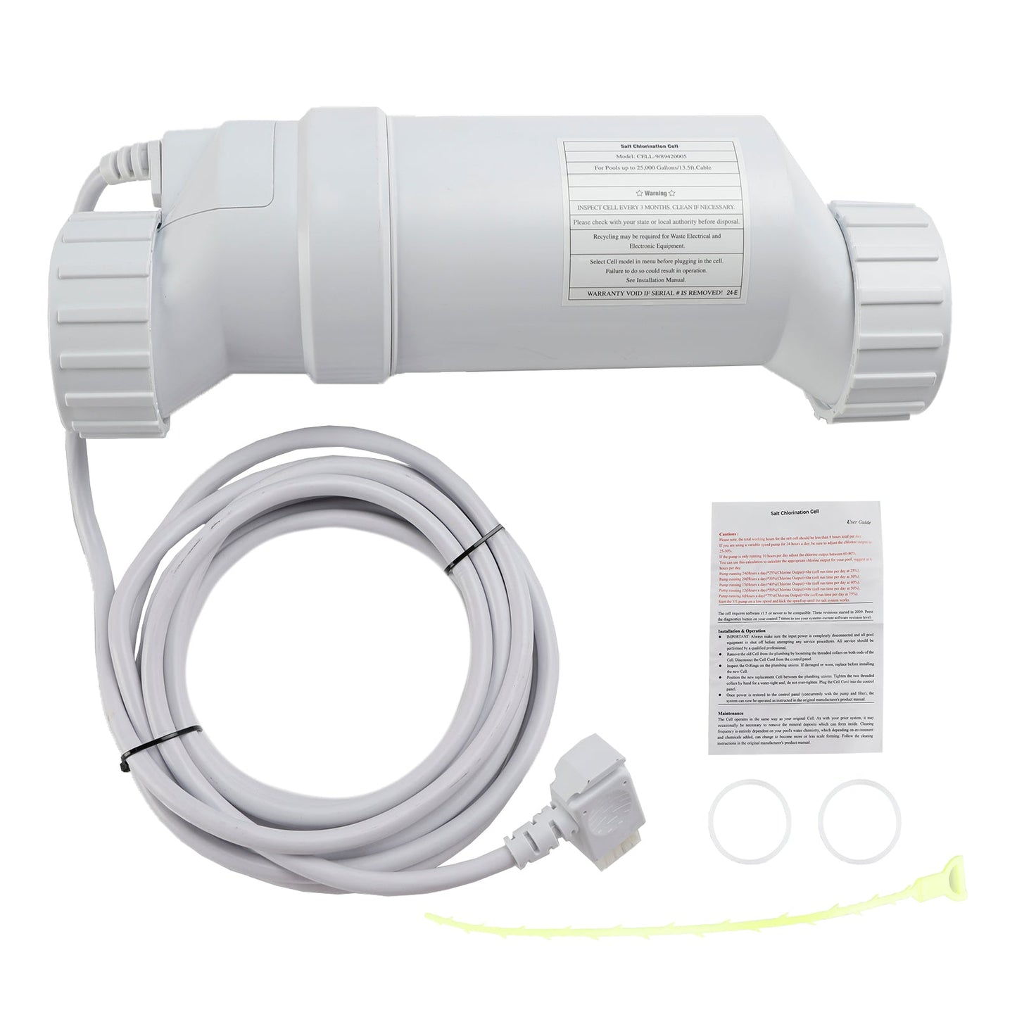 Cella di clorazione del sale TurboCell W3T-Cell-9 per Hayward fino a 25000 galloni