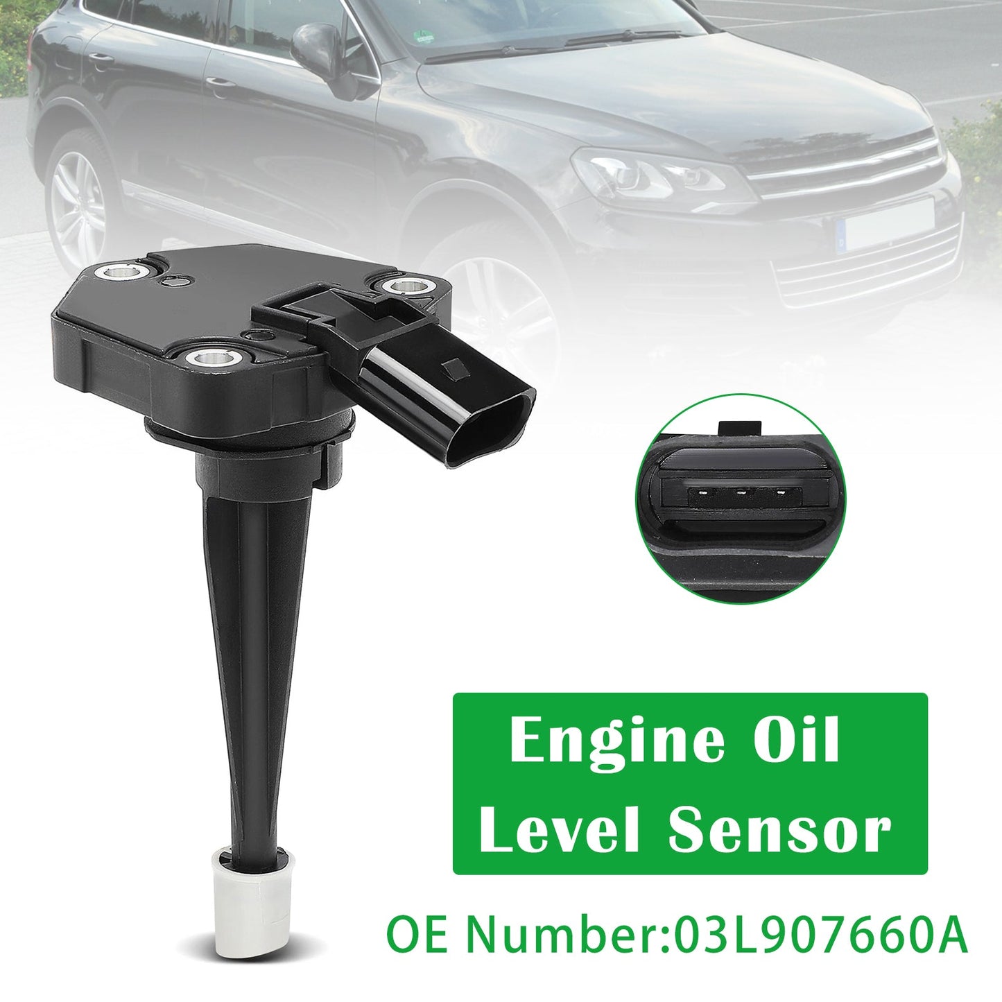 Sensore livello olio motore 03L907660A per Audi A4 A5 A8 Q5 VW Amarok Transporter