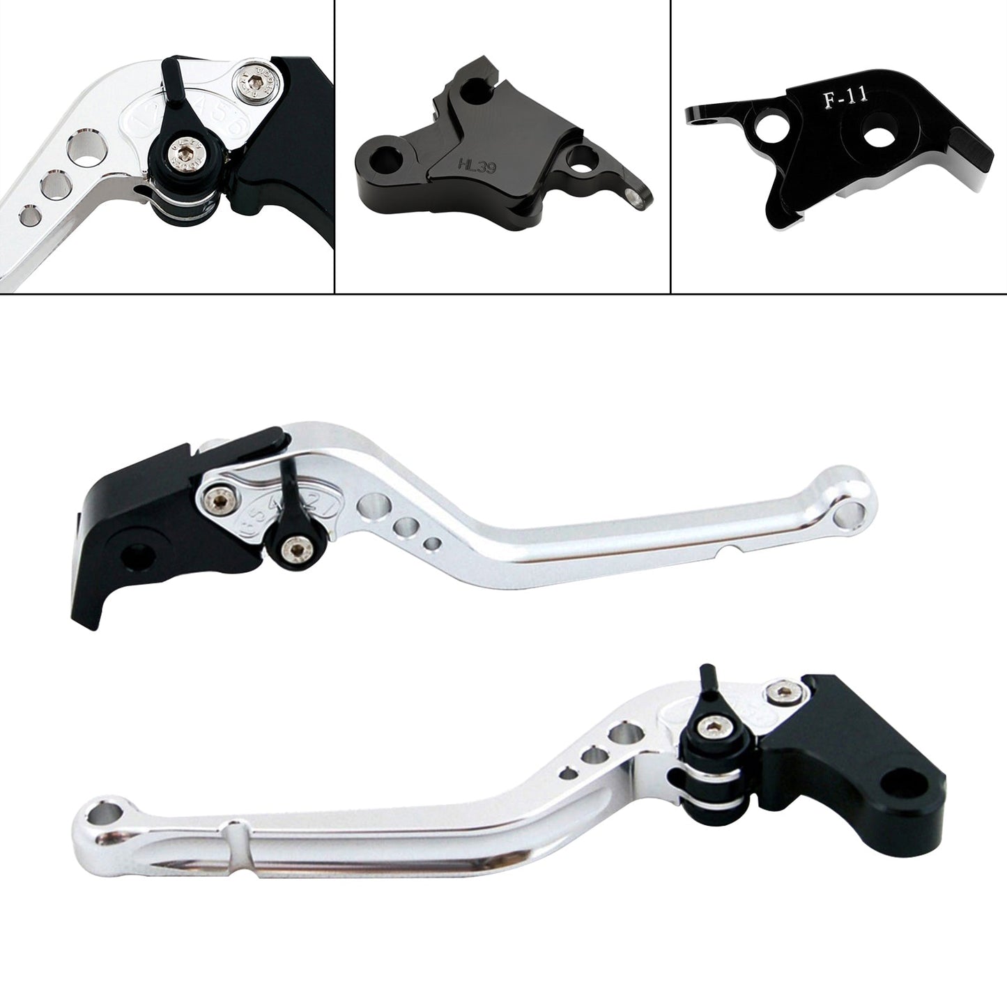 Leva frizione freno lunga adatta per CFMOTO 700CL-X Sport 2021-2024