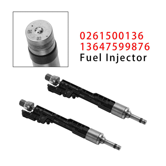 2 iniettori di carburante per BMW F10 M5 F06 F07 F12 F13 F15 X5 0261500136 13647599876