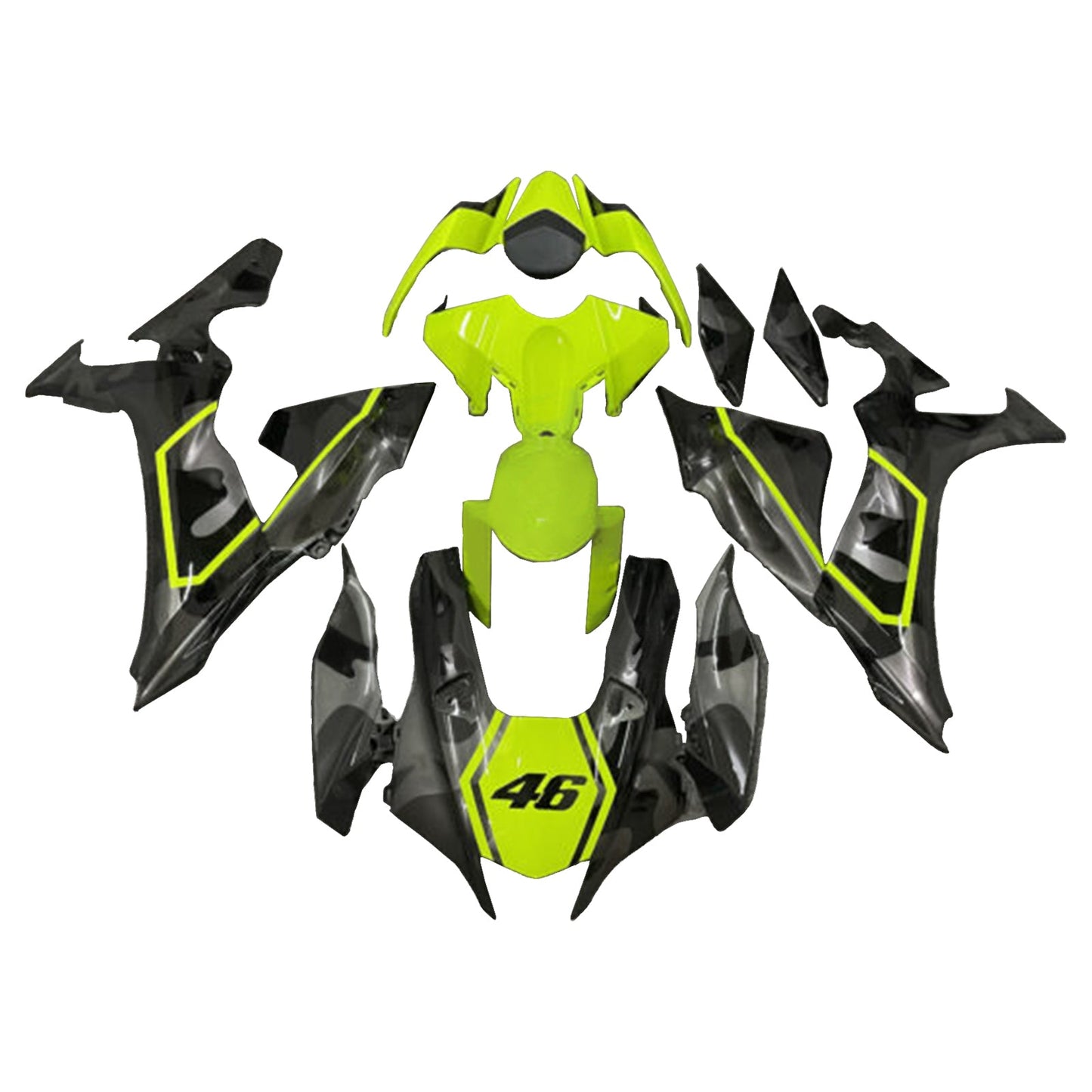 Kit carenatura iniezione in plastica ABS adatto per Yamaha YZF-R1 2020-2025
