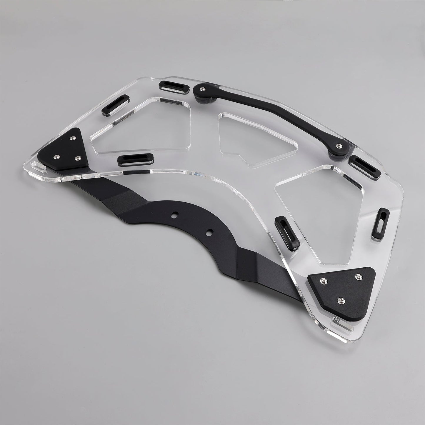 Portapacchi aggiuntivo per bauletto per BMW K1600 GTL GT 2011-2024 trasparente