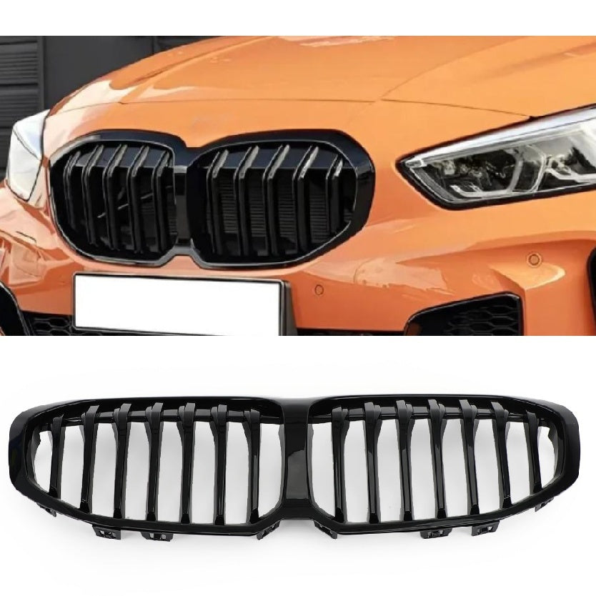 Griglia frontale di ricambio Shiny black 51138080490 Per BMW Serie 1 F40 118i 120i 2019-2023
